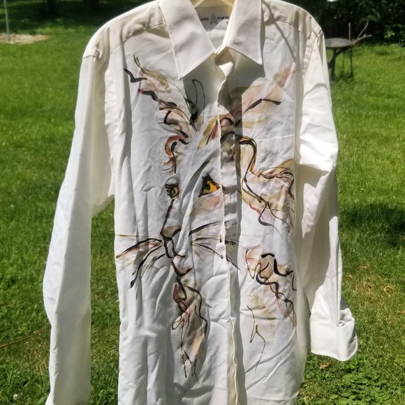 Creative Artwear Lion theme blouse - Picture 8 of 9